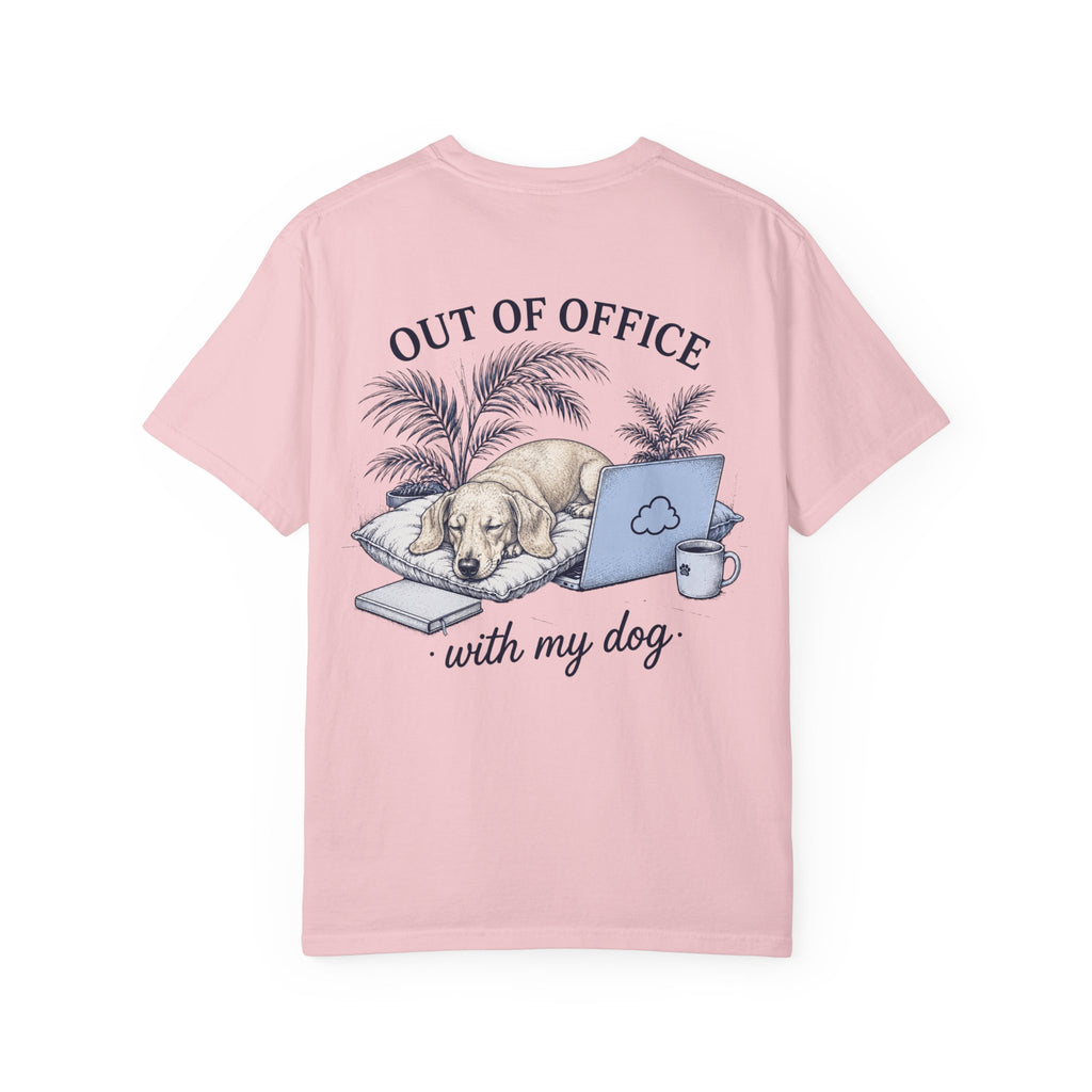 T-Shirt — "Out of office" Dachshund Graphic Tee