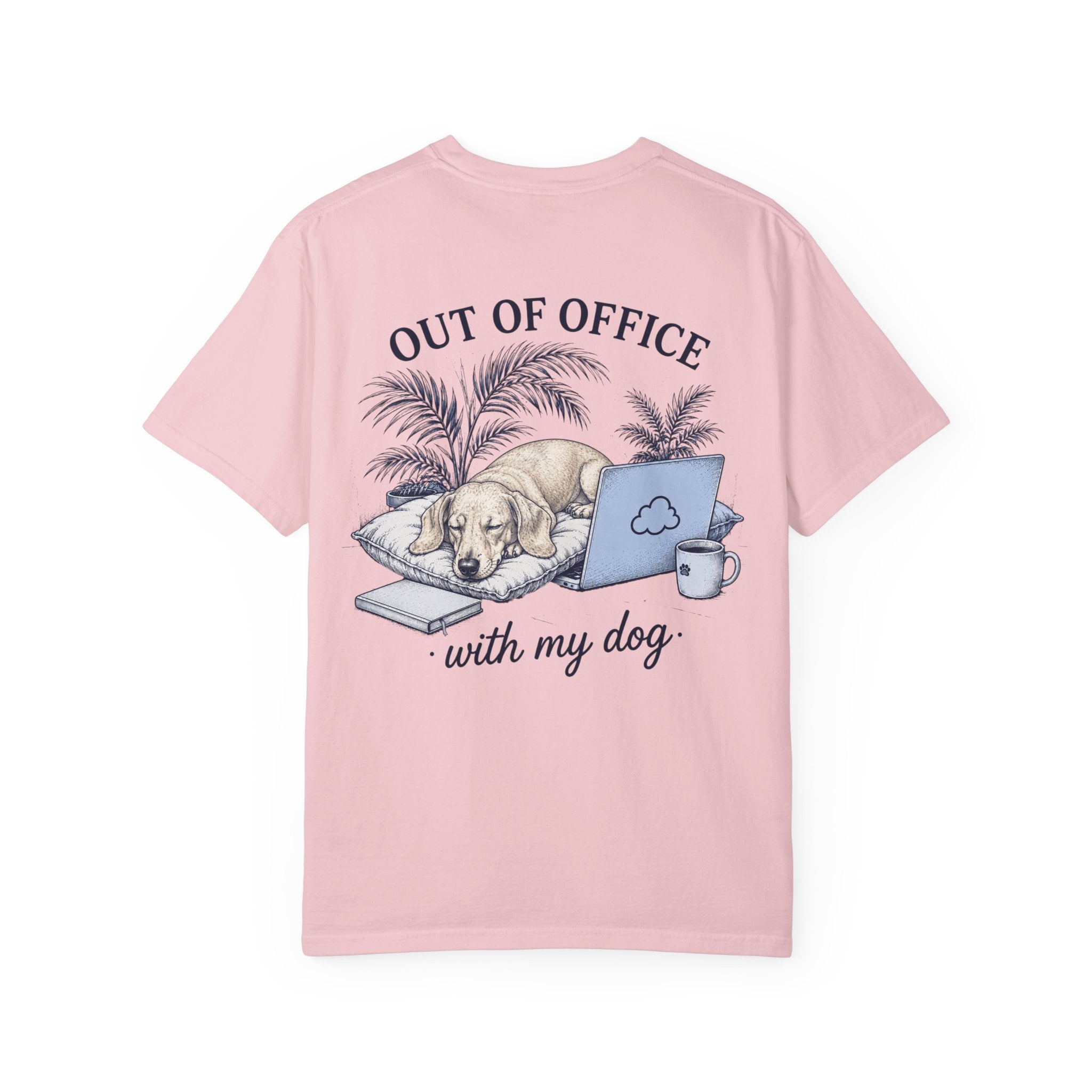 T-Shirt — "Out of office" Dachshund Graphic Tee