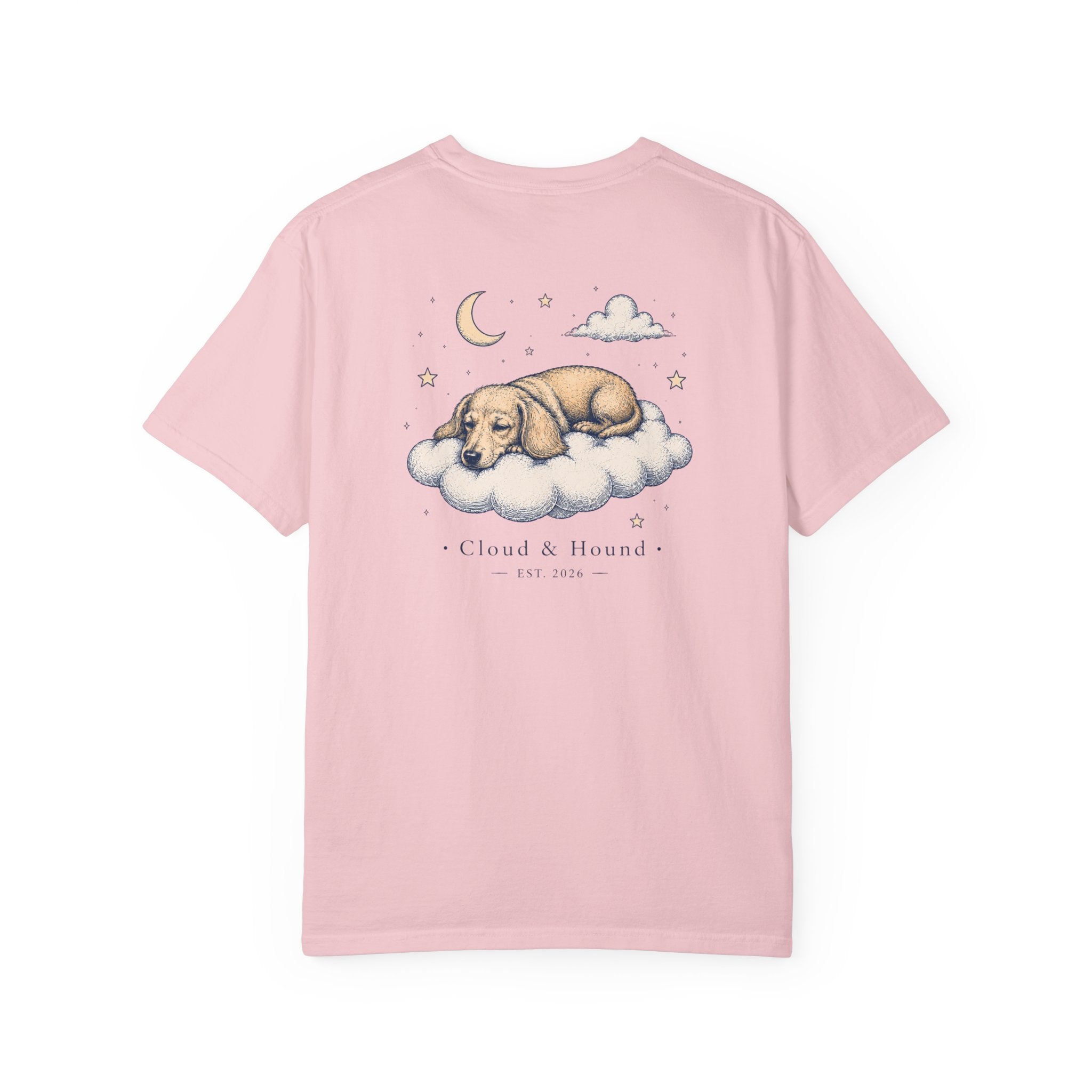 Dachshund on a cloud – Cream Dachshund