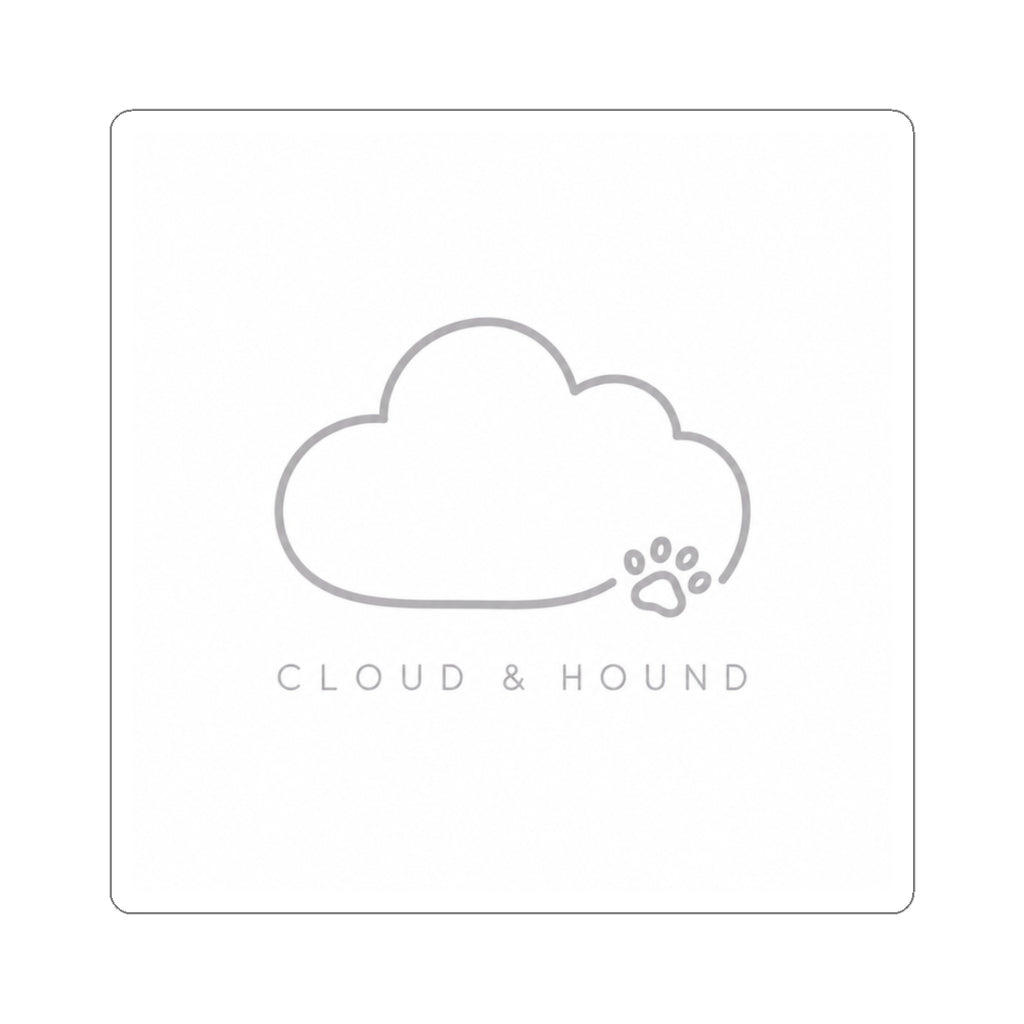 A kiss-Cut Sticker “Cloud & Hound”