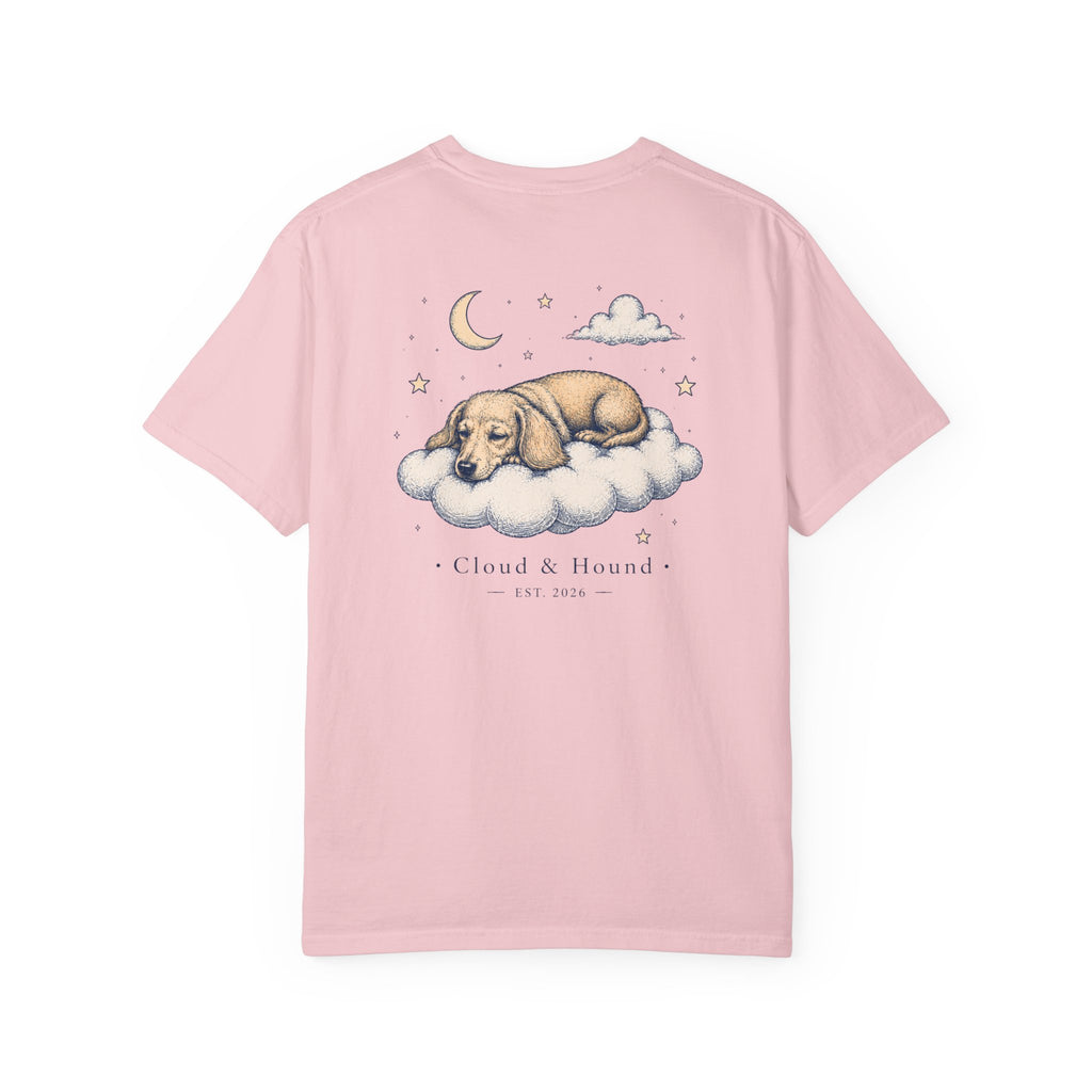 T-Shirt — "Dachshund on a cloud" Dachshund Graphic Tee