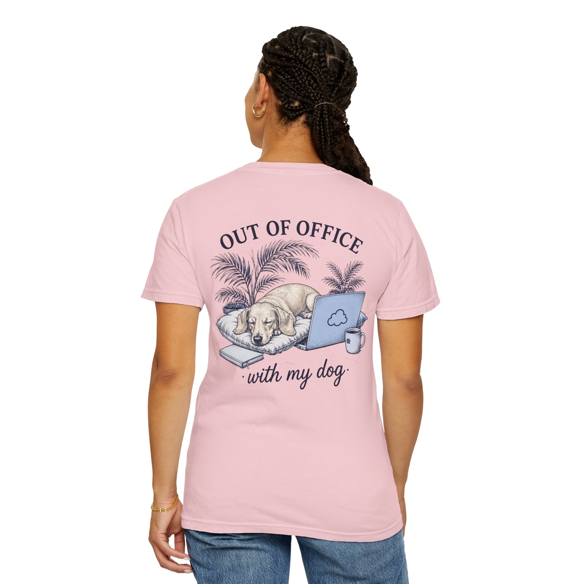 Out of office – Cream Dachshund