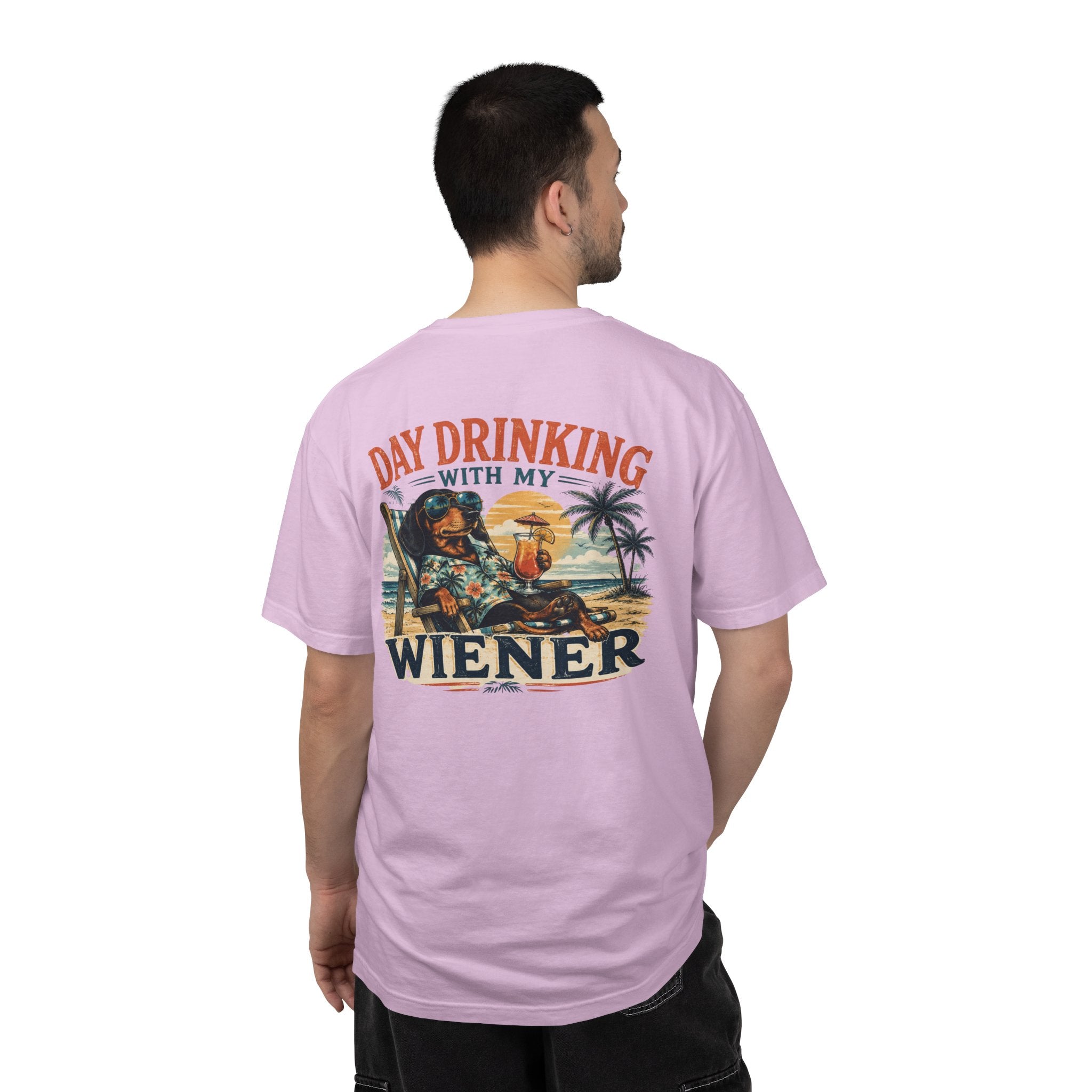 Day drinking with my wiener
