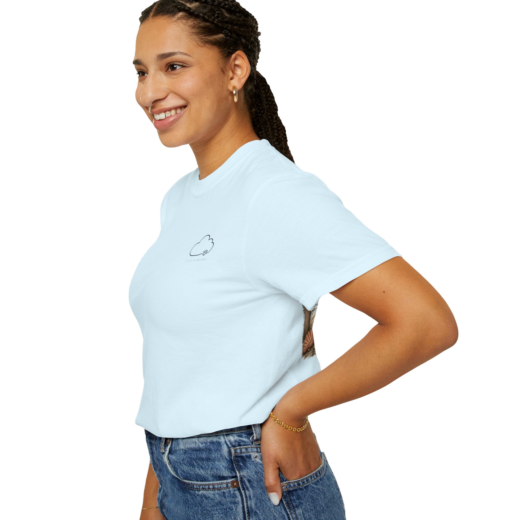 T-Shirt — "Resting Beach Face" Dachshund Graphic Tee