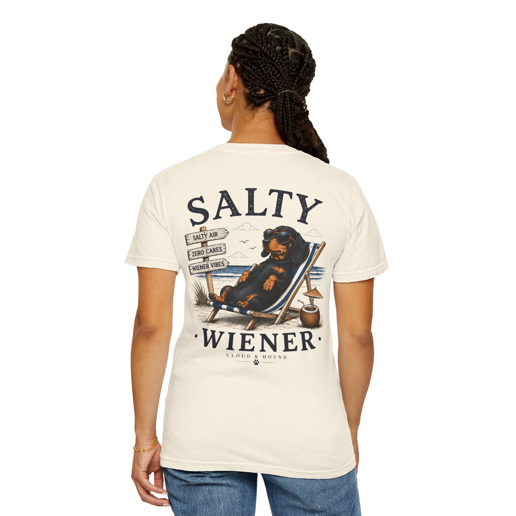 T-shirt — "Salty wiener" Dachshund Graphic Tee