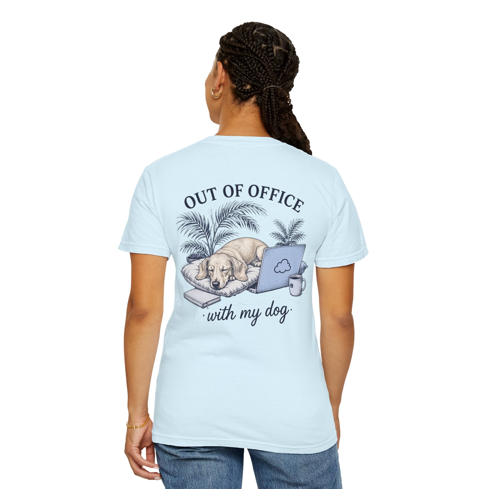 Out of office – Cream Dachshund