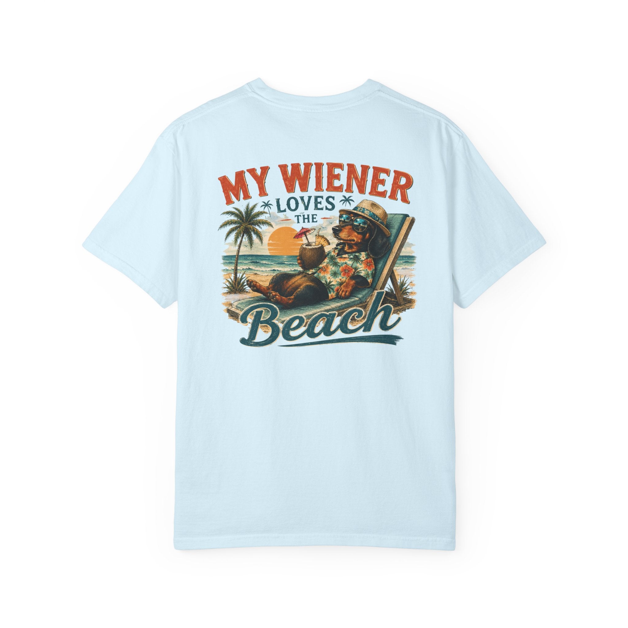 My wiener loves the beach