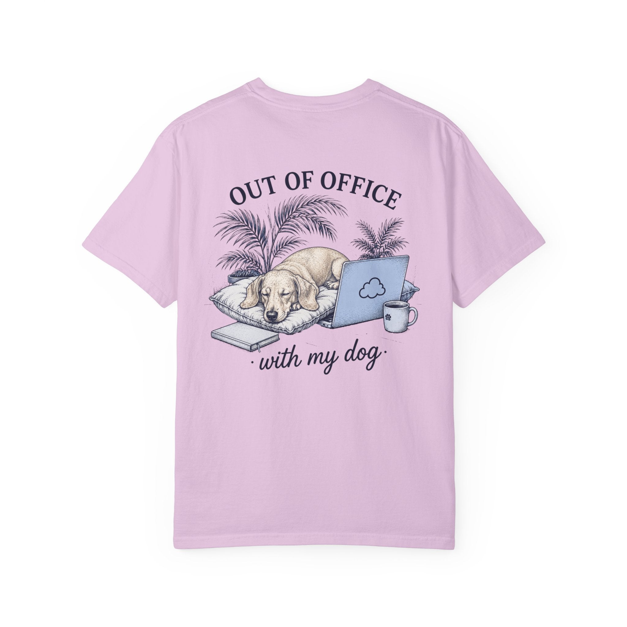 Out of office – Cream Dachshund