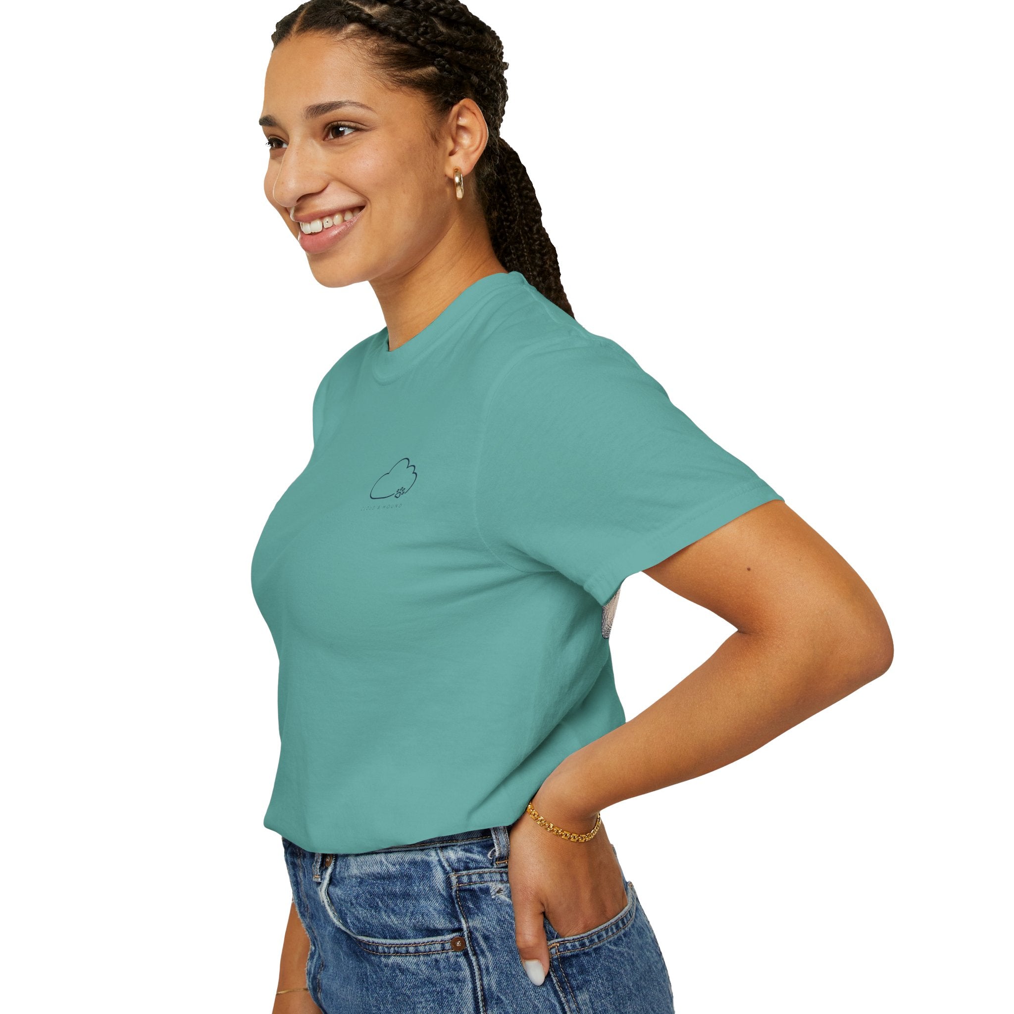 T-Shirt — "Dachshund on a cloud" Dachshund Graphic Tee