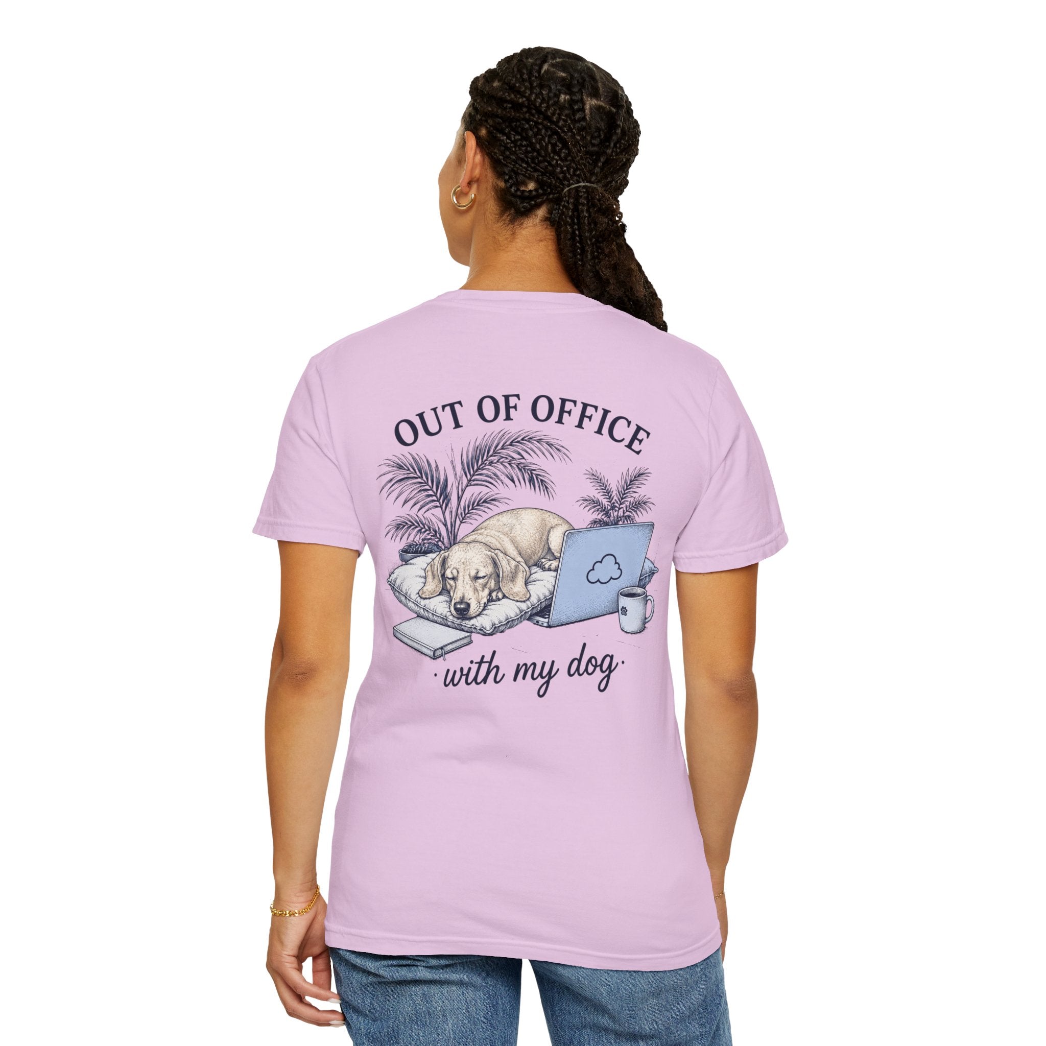 Out of office – Cream Dachshund