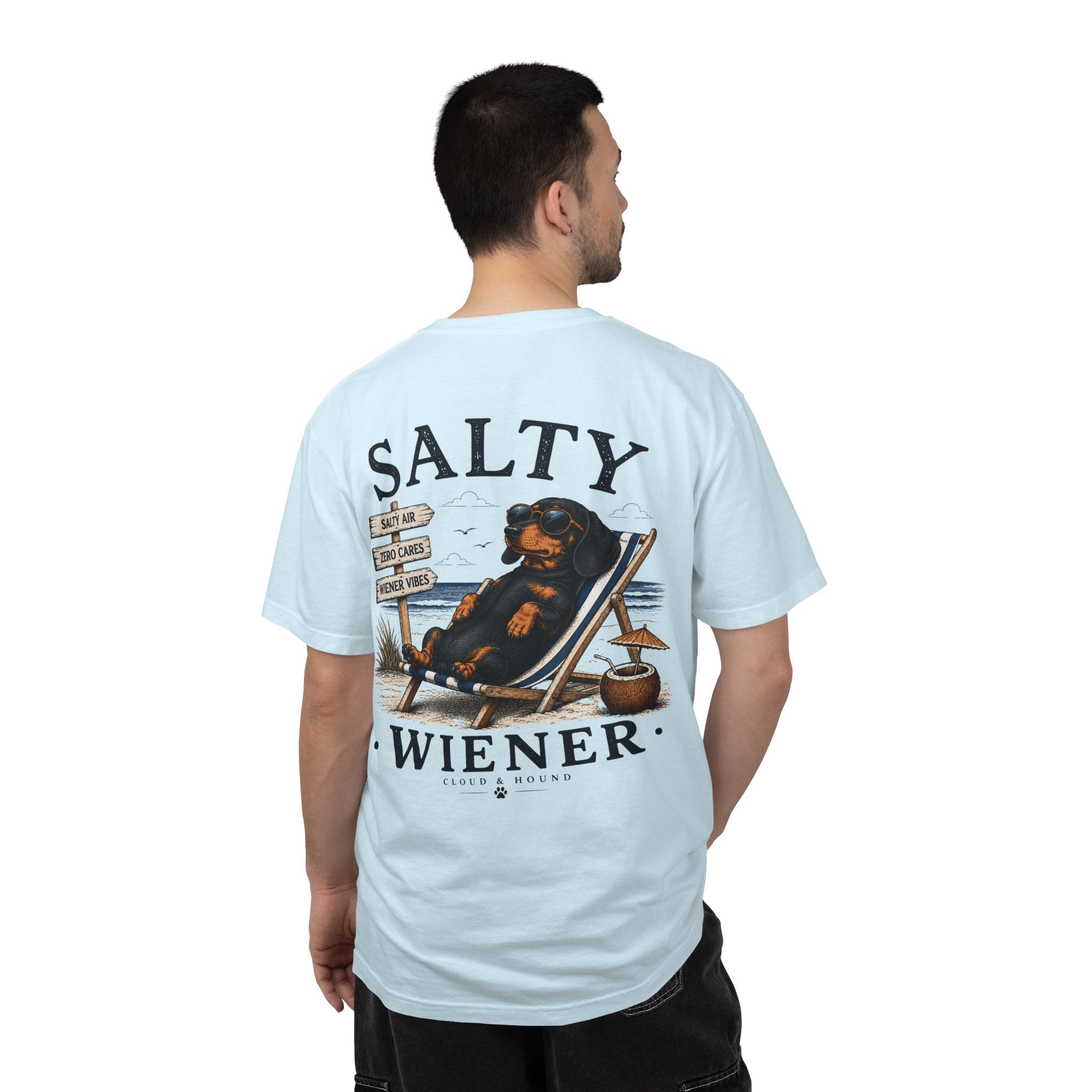 T-shirt — "Salty wiener" Dachshund Graphic Tee