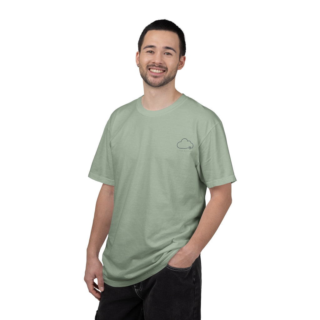 T-Shirt — "Home is where my dog is" Dachshund Graphic Tee