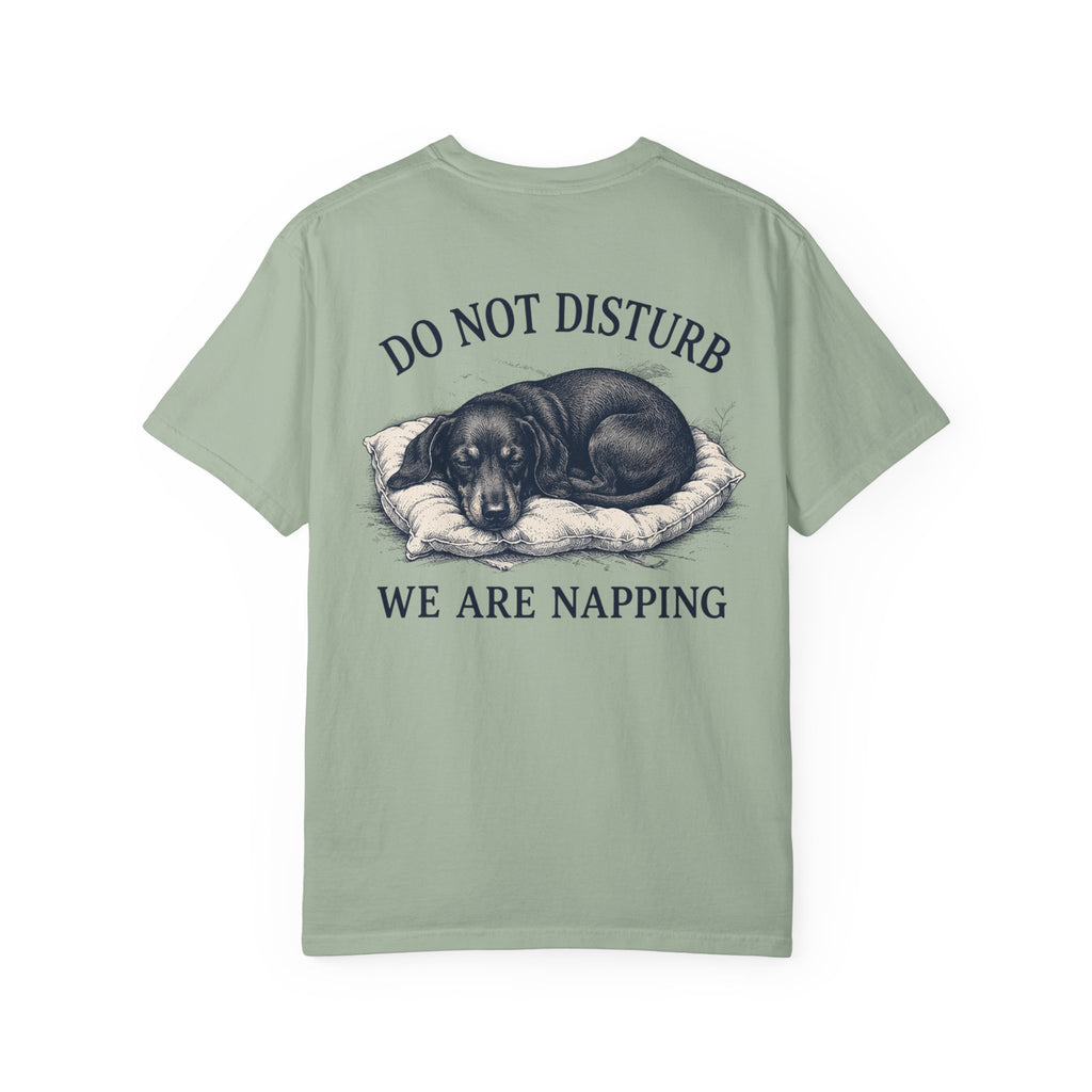 T-Shirt — "Do not disturb" Dachshund Graphic Tee