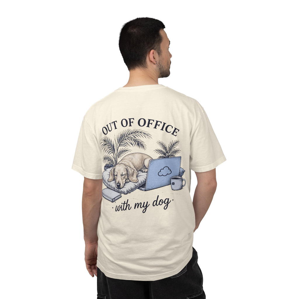 T-Shirt — "Out of office" Dachshund Graphic Tee