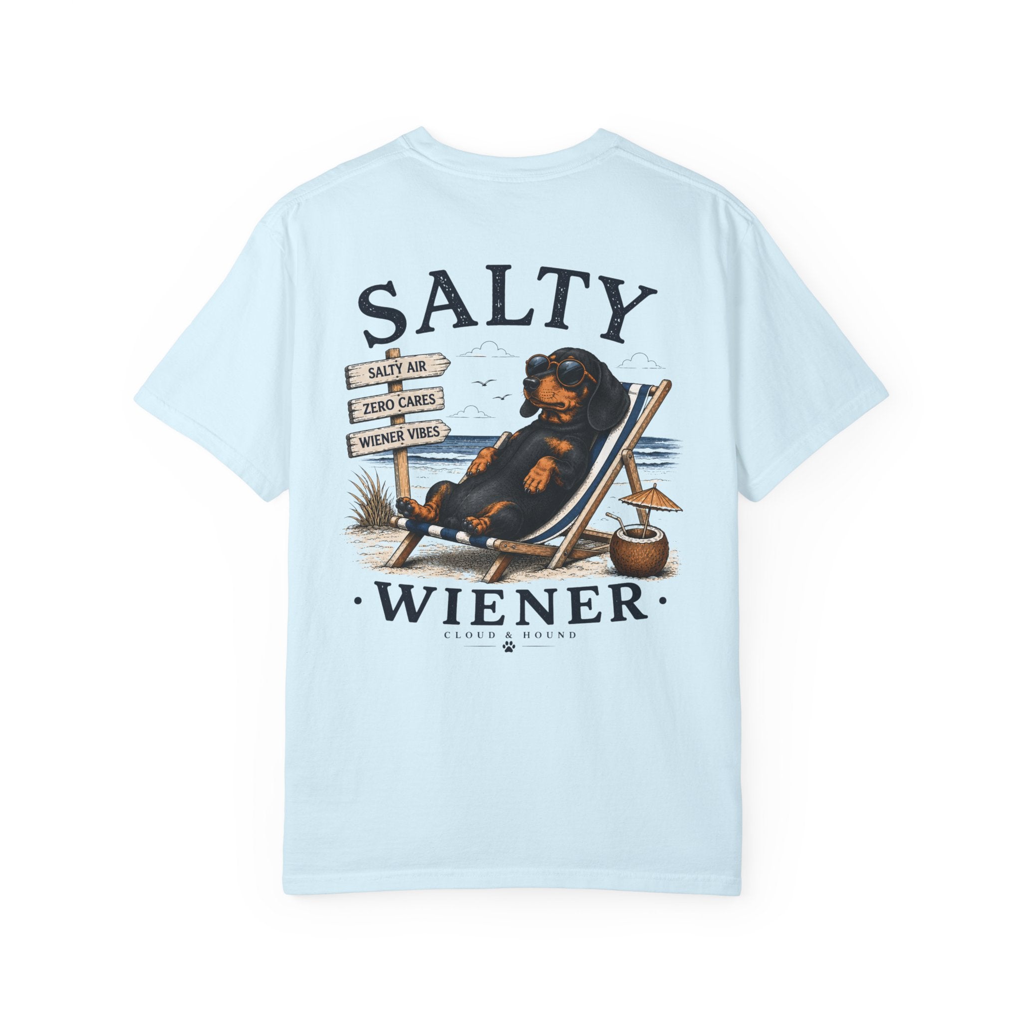 T-shirt — "Salty wiener" Dachshund Graphic Tee