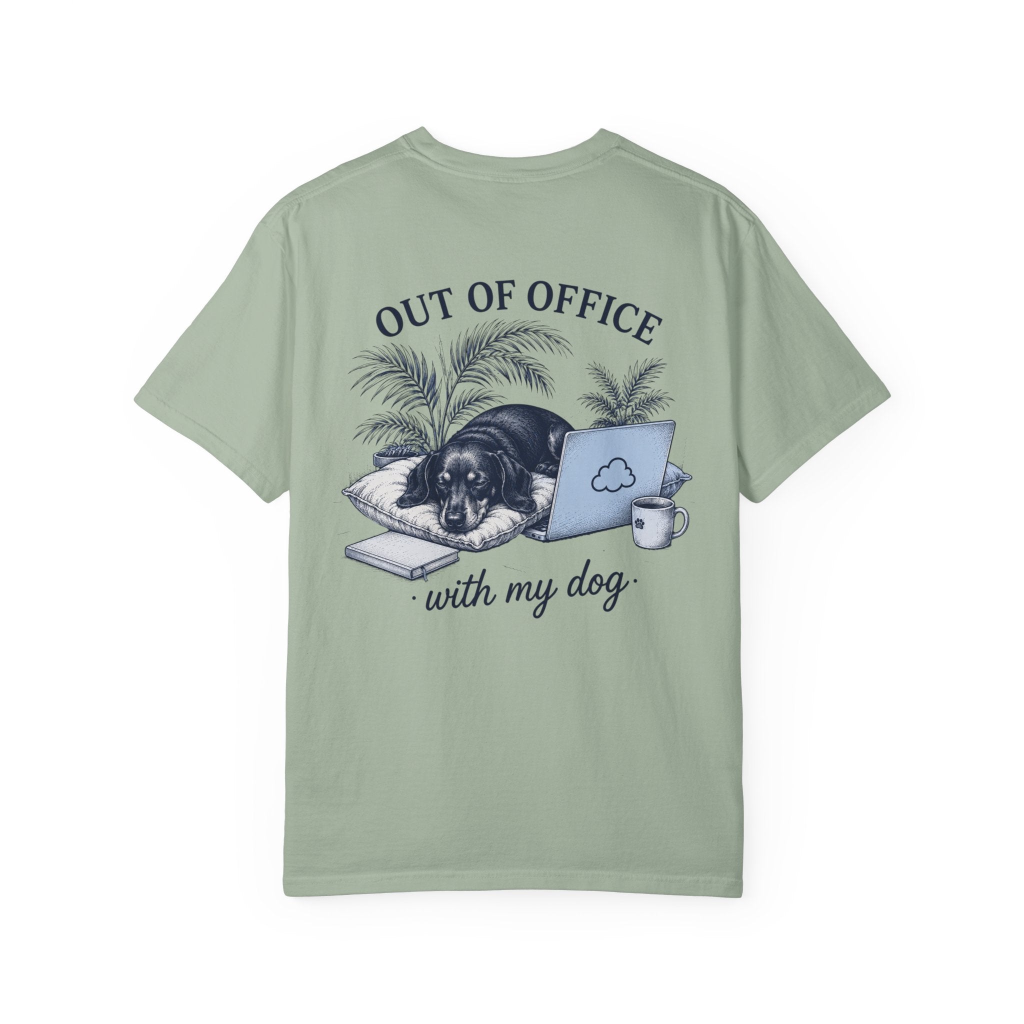 Out of office – Black Dachshund