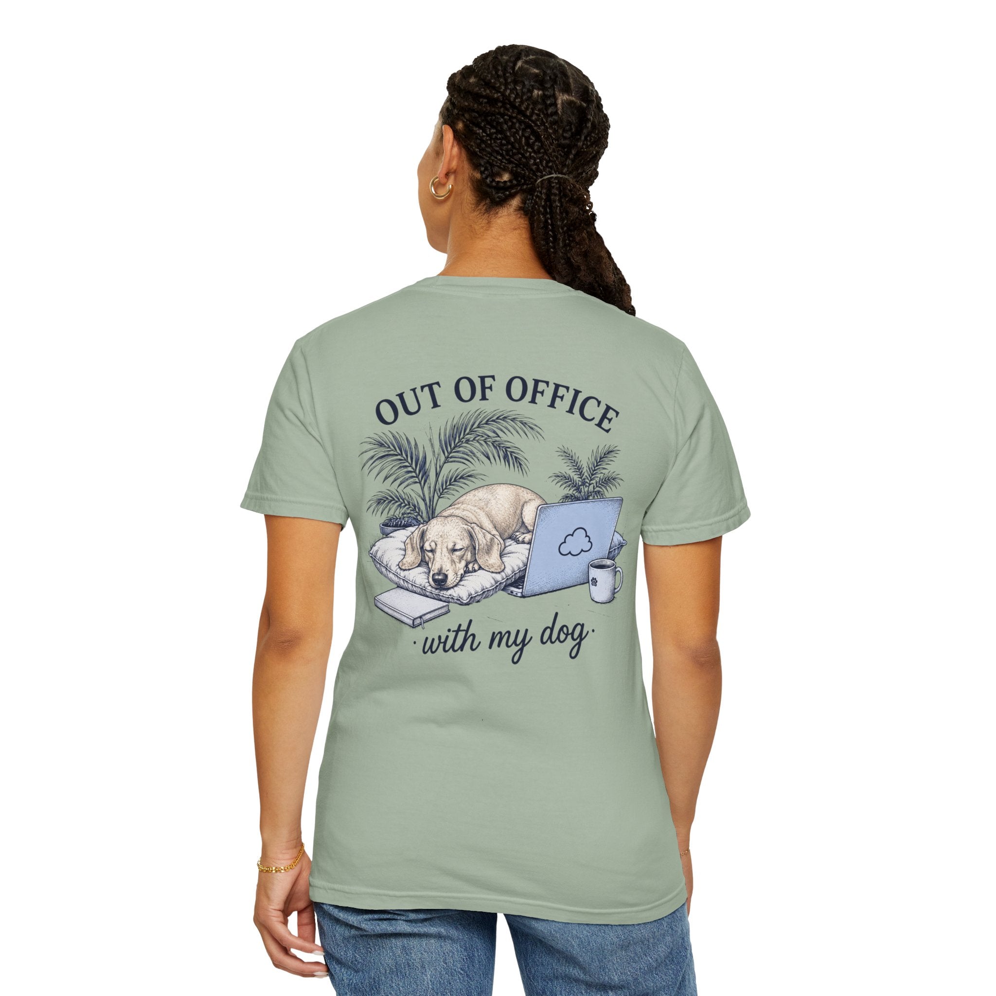 Out of office – Cream Dachshund