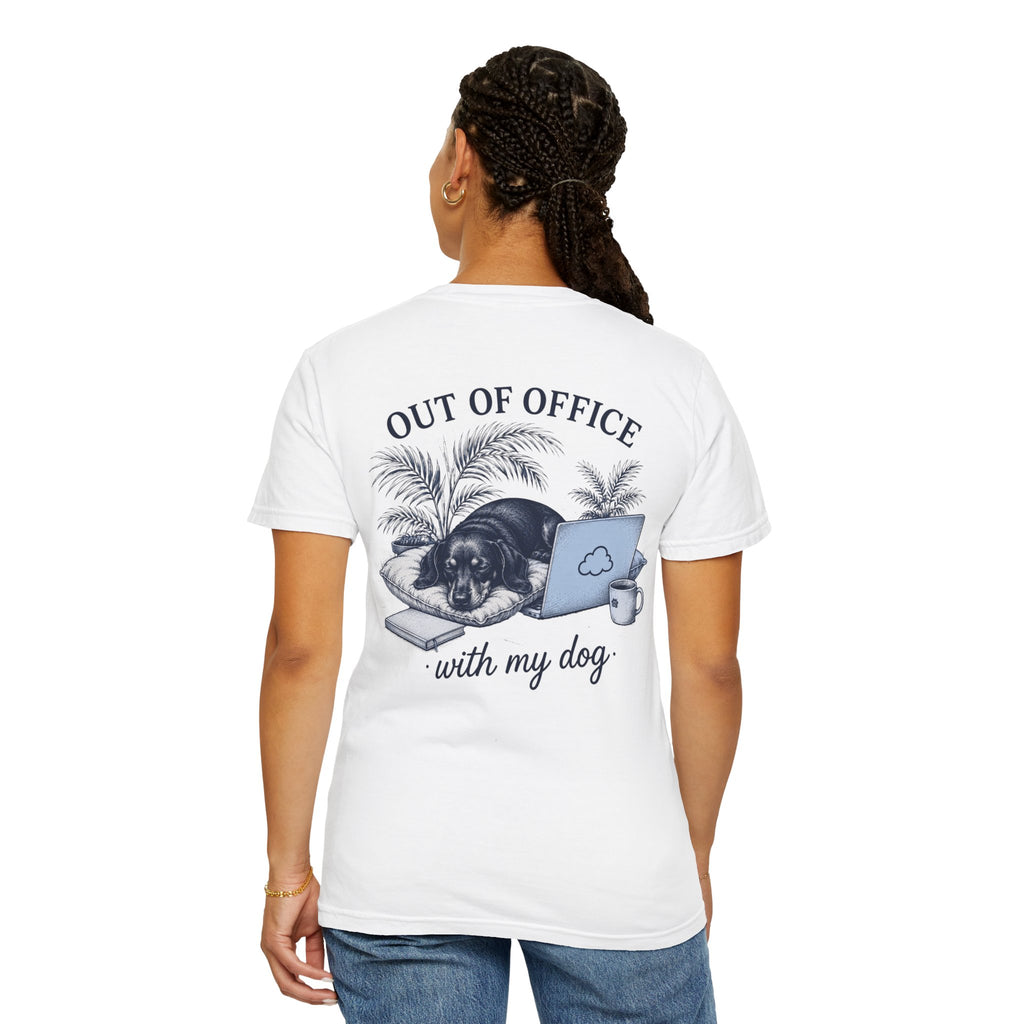 Out of office – Black Dachshund